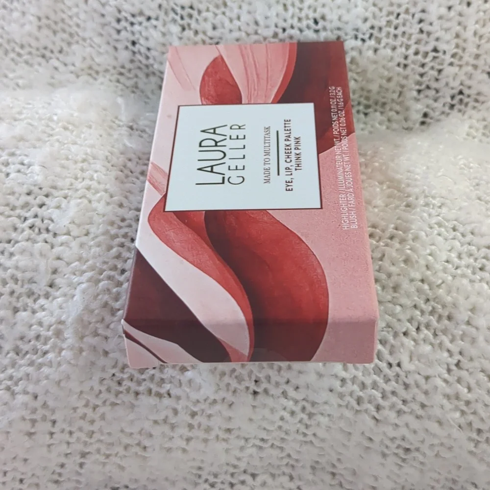 Laura Geller Multitasking Cream to Powder Trio in Think Pink, 8g/0.30oz